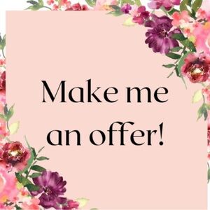 Like it? Make me an offer! ❤️😊